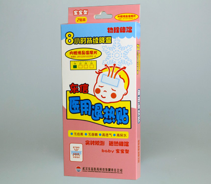 專利退熱貼，退熱效果看得見