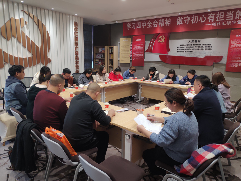 湖北東信醫(yī)藥有限公司黨支部 “不忘初心、牢記使命”主題教育專題民...