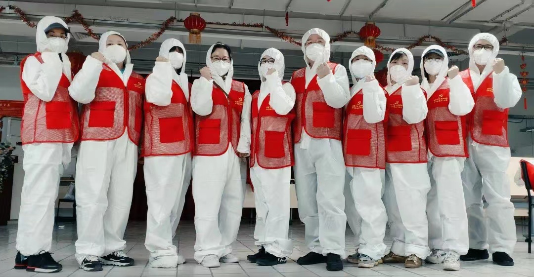 東信醫(yī)藥黨群志愿服務隊深入社區(qū)，助力疫情防控